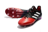 Adidas ACE 17.1 Leather FG Football Cleats Red White Black - studzsupply