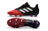 Adidas ACE 17.1 Leather FG Football Cleats Red White Black - studzsupply