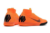 Nike MercurialX Superfly 360 Elite IC Soccer Cleats Orange Black - studzsupply