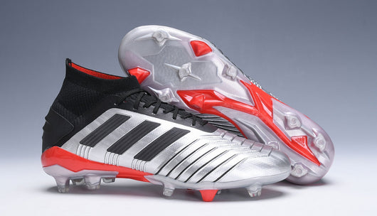 Adidas Predator 19.1 FG Silver Orange - studzsupply