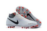 Nike Phantom Vision Elite DF FG Soccer Cleats White Orange Black - studzsupply