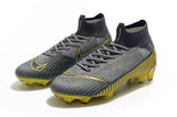 NIKE Mercurial Superfly VI 360 Elite FG Yellow Stripe Grey - studzsupply