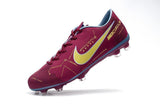 Nike Mercurial Vapor X Neymar FG Soccer Cleats Purple Yellow Blue - studzsupply