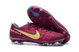 Nike Mercurial Vapor X Neymar FG Soccer Cleats Purple Yellow Blue - studzsupply
