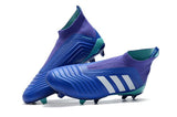 Adidas Predator 18+ FG Soccer Cleats Royal Blue Purple White - studzsupply