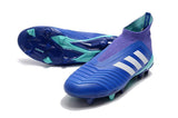Adidas Predator 18+ FG Soccer Cleats Royal Blue Purple White - studzsupply