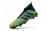 Adidas Predator 18.1 FG Soccer Cleats Black Green Blue Yellow Colorful - studzsupply