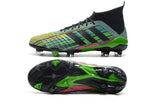 Adidas Predator 18.1 FG Soccer Cleats Black Green Blue Yellow Colorful - studzsupply