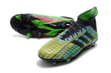 Adidas Predator 18.1 FG Soccer Cleats Black Green Blue Yellow Colorful - studzsupply