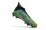 Adidas Predator 18.1 FG Soccer Cleats Black Green Blue Yellow Colorful - studzsupply