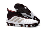 Adidas Predator 18.1 FG Soccer Cleats White Red Wine Gold - studzsupply