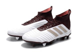 Adidas Predator 18.1 FG Soccer Cleats White Red Wine Gold - studzsupply