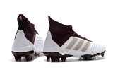 Adidas Predator 18.1 FG Soccer Cleats White Red Wine Gold - studzsupply