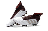 Adidas Predator 18.1 FG Soccer Cleats White Red Wine Gold - studzsupply