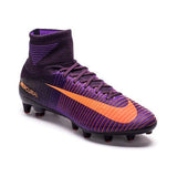 Nike Mercurial Superfly V AG Soccer Cleats Purple Bright Citrus - studzsupply