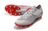 NIKE Mercurial Superfly VI 360 Elite AG High Low Silver Red - studzsupply