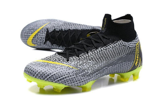 NIKE Mercurial Superfly VI 360 Elite FG Grey Yellow - studzsupply