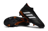 Adidas Predator FG Cleats  Black/White/Red