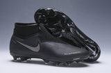 Nike Phantom VSN Elite DF FG Black SIlver - studzsupply