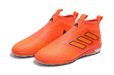 Adidas ACE Tango 17+ Purecontrol IC Soccer Cleats Red Orange Black - studzsupply