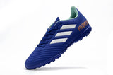 Adidas Predator TF Grass Spike Soccer Shoes Blue/White/Orange