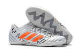 Adidas Nemeziz Series IC Indoor Flat Soccer Shoes White/Gray/Orange