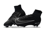 Nike Mercurial Superfly V FG Soccer Cleats Black Dark Grey - studzsupply