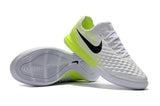 Nike MagistaX Finale II IC Soccer Shoes White Black Volt - studzsupply