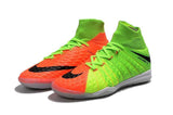 Nike HypervenomX Proximo II DF Indoor Soccer Shoes Green Black Orange - studzsupply