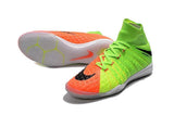 Nike HypervenomX Proximo II DF Indoor Soccer Shoes Green Black Orange - studzsupply