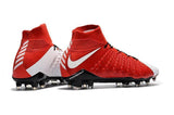Nike Hypervenom Phantom III DF FG Soccer Cleats Red White - studzsupply