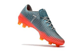 Nike Mercurial Vapor XI CR7 FG Soccer Cleats Cool Grey Orange - studzsupply