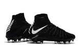 Nike Hypervenom Phantom III DF FG Soccer Cleats Blackout Black White - studzsupply
