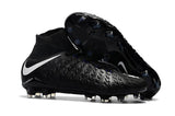 Nike Hypervenom Phantom III DF FG Soccer Cleats Blackout Black White - studzsupply