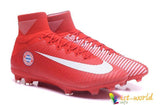 Nike Mercurial Superfly V Fc Bayern Munich Fg Cleats Red White - studzsupply