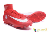 Nike Mercurial Superfly V Fc Bayern Munich Fg Cleats Red White - studzsupply