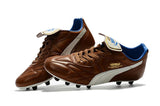 Hummer King kangaroo leather FG football shoes Chocolate/Cream