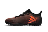 Adidas X series TF Thunderstorm Grass Spikes Football Shoes Orange/Black