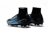 Nike Mercurial Superfly V FG Soccer Cleats Blue Black - studzsupply