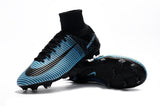 Nike Mercurial Superfly V FG Soccer Cleats Blue Black - studzsupply