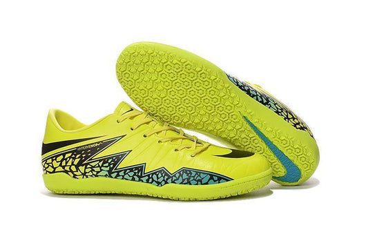 Nike Hypervenom Phelon II IC Soccer Shoes Volt Black Hyper Turquoise - studzsupply