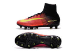 Nike Mercurial Superfly V AG Soccer Cleats Total Crimson Black Pink - studzsupply