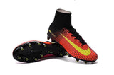 Nike Mercurial Superfly V AG Soccer Cleats Total Crimson Black Pink - studzsupply