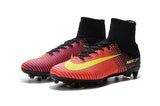 Nike Mercurial Superfly V AG Soccer Cleats Total Crimson Black Pink - studzsupply