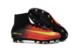 Nike Mercurial Superfly V AG Soccer Cleats Total Crimson Black Pink - studzsupply