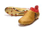 Adidas X 16+ Purechaos FG/AG Soccer Cleats Metallic Gold Red - studzsupply