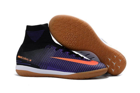 Nike MercurialX Proximo II IC IC00043 Black Total Crimson Hyper Grape - studzsupply