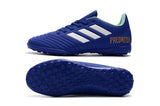 Adidas Predator TF Grass Spike Soccer Shoes Blue/White/Orange