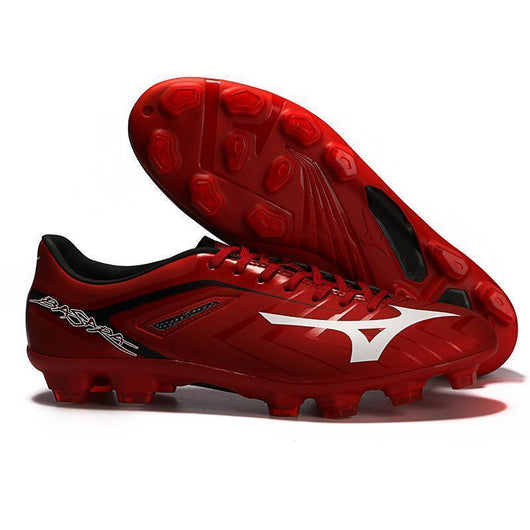 Mizuno Basara 001 FG Soccer Cleats Red Black White - studzsupply