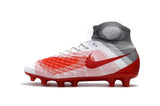 Nike Magista Obra II FG White Red - studzsupply